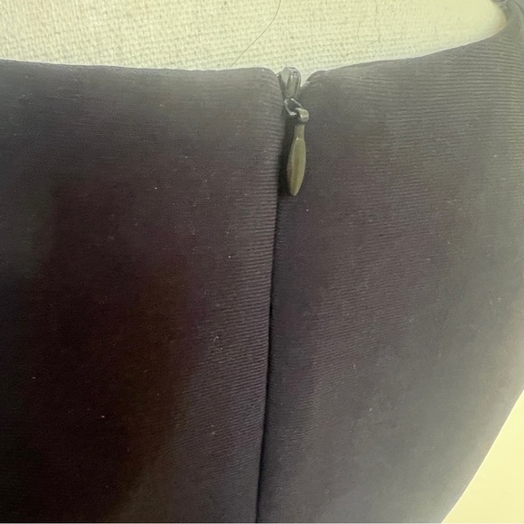 SALE 🛍️ Joseph Ribkoff black midi dress. Racer stripes down each side. Size 6 - Picture 5 of 7